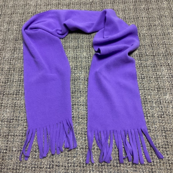 Other - $1 Bundled * Girls Purple Grape Colored Fleece Scarf